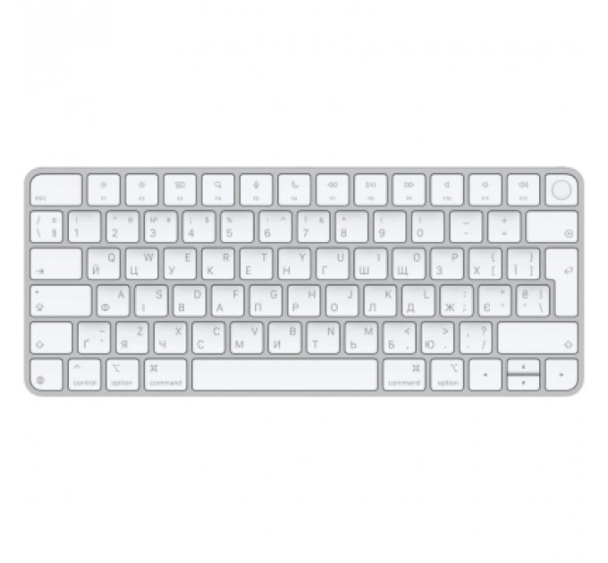 Клавіатура Apple Magic Keyboard with Touch ID Bluetooth/USB-C UA White (MXCK3UA/A)