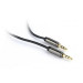 Cablexpert Кабель мультимедійний Jack 3.5mm male/Jack 3.5mm male 0.75m Cablexpert (CCAP-444-0.75M)