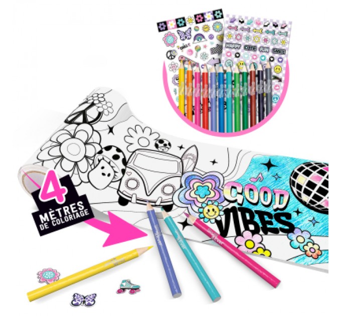 Canal Toys Набір для творчості Canal Toys DIY Style 4 Ever Cкрапбукінг - Розмальовка (OFG288)