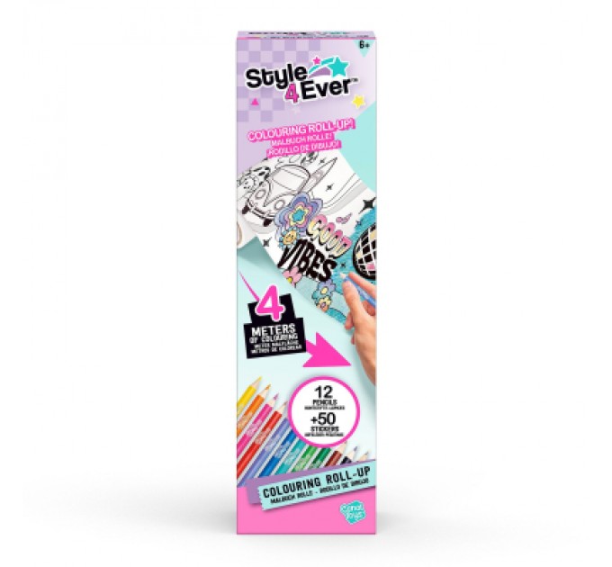 Canal Toys Набір для творчості Canal Toys DIY Style 4 Ever Cкрапбукінг - Розмальовка (OFG288)