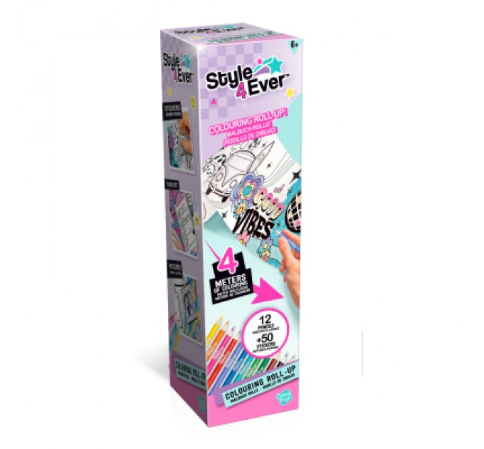 Canal Toys Набір для творчості Canal Toys DIY Style 4 Ever Cкрапбукінг - Розмальовка (OFG288)