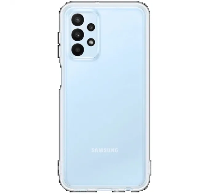 Samsung Чохол до мобільного телефона Samsung Soft Clear Cover Samsung Galaxy A23 (A235) Transparent (EF-QA235TTEGRU)