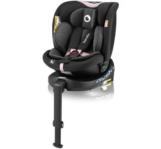 Lionelo Автокрісло Lionelo Navy I-Size Black Pink (LO-NAVY I-SIZE BLACK PINK)