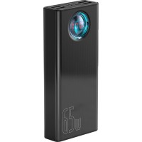 Батарея універсальна Baseus Amblight Digital Quick 30000mAh 65W, Black (PPLG00101)