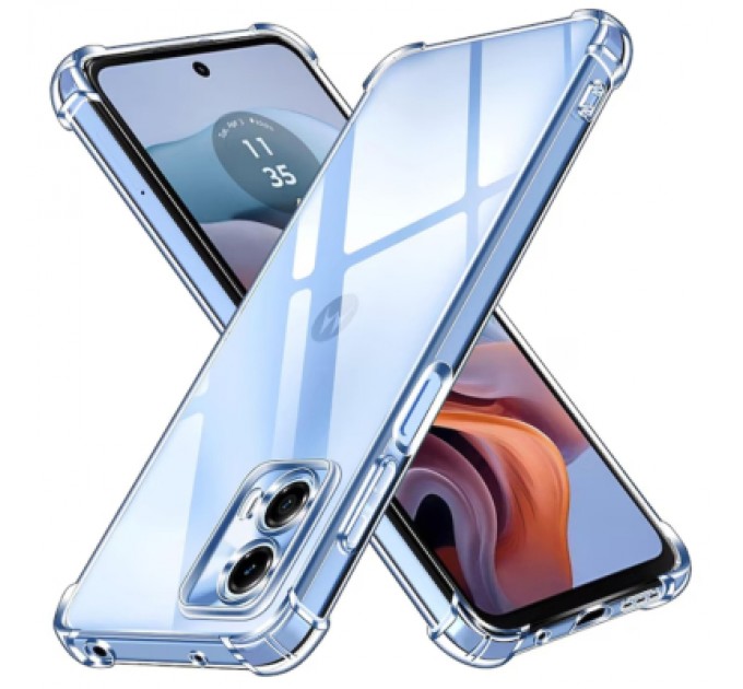 BeCover Чохол до мобільного телефона BeCover Anti-Shock Motorola Moto G35 Clear (712779)