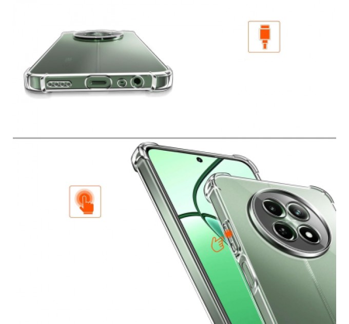 BeCover Чохол до мобільного телефона BeCover Anti-Shock Realme 13 5G Clear (712789)