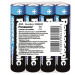 Panasonic Батарейка Panasonic GENERAL PURPOSE R3 TRAY 4 ZINK-CARBON (R03BER/4PR)