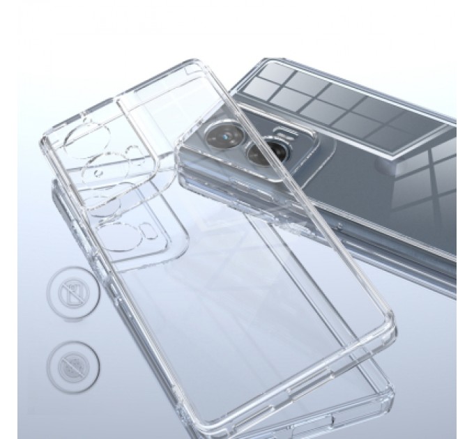 BeCover Чохол до мобільного телефона BeCover Motorola Edge 50 Fusion Transparancy (712743)