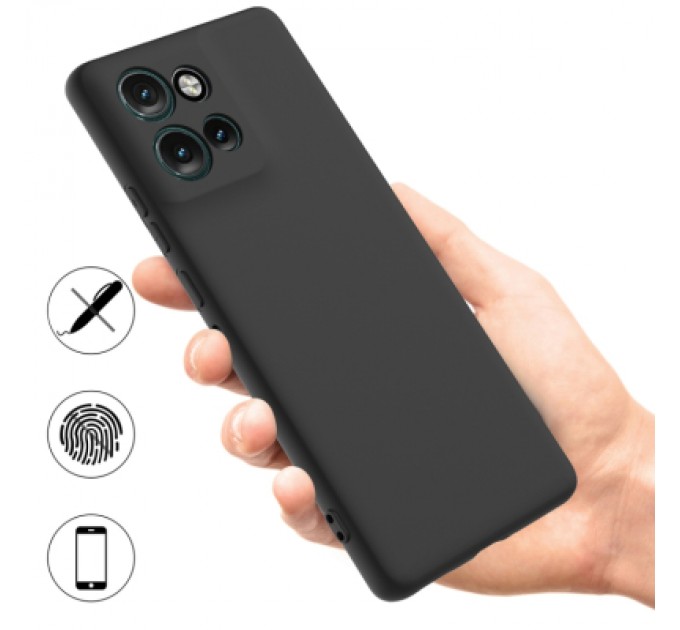 Чохол до мобільного телефона BeCover Motorola Edge 50 Neo Black (712744)