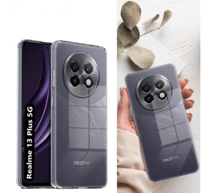 BeCover Чохол до мобільного телефона BeCover Realme 13 Plus 5G Transparancy (712766)