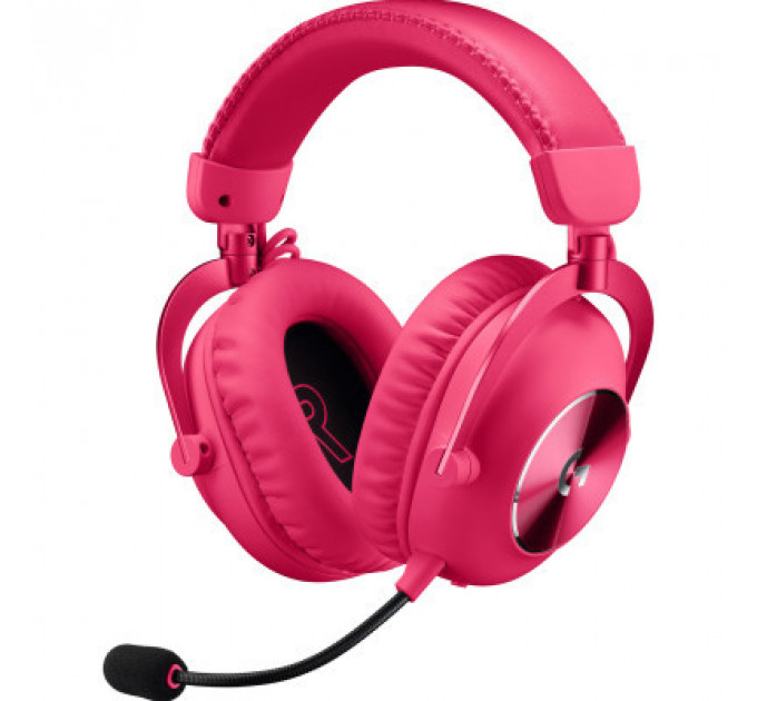 Навушники Logitech G Pro X 2 Lightspeed Wireless Magenta (981-001275)