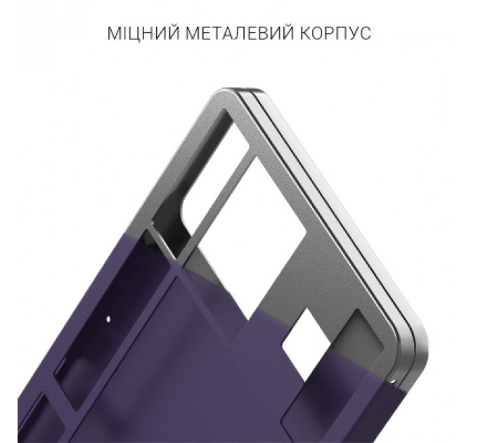 Клавіатура Dark Project ALU87 Celestial ABS RGB Mech G3MS Voidstone USB Violet (DPKB_VIOLET_87_ANSI_UA)