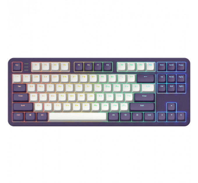 Клавіатура Dark Project ALU87 Celestial ABS RGB Mech G3MS Voidstone USB Violet (DPKB_VIOLET_87_ANSI_UA)