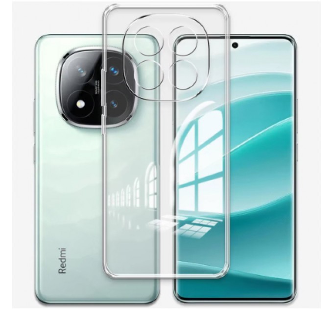 BeCover Чохол до мобільного телефона BeCover Xiaomi Redmi Note 14 Pro Plus 5G Transparancy (712762)