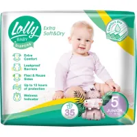 Підгузки Lolly Soft Junior 5 11-25 кг 35 шт (4820174981273)