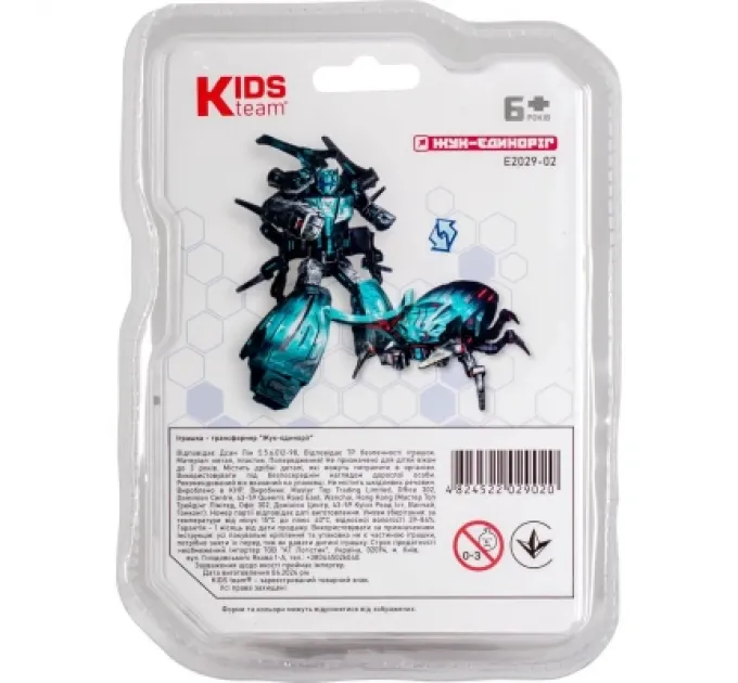 Kids Team Трансформер Kids Team Жук-єдиноріг (E2029-02)