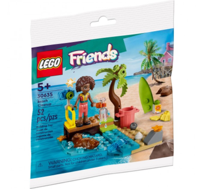 LEGO Конструктор LEGO Friends Прибирання пляжу (30635)