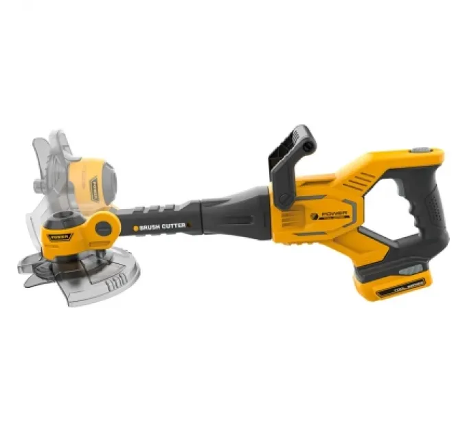 Otamanko Ігровий набір Otamanko мотокоса на батарейках жовта (T019)