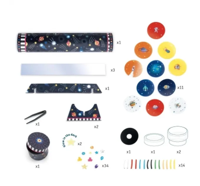 Djeco Набір для творчості Djeco Зроби сам Космічний калейдоскоп (DJ07922)