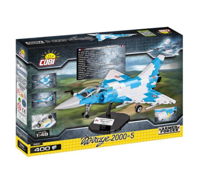 Cobi Конструктор Cobi Літак Mirage 2000-5, 400 деталей (COBI-5801)