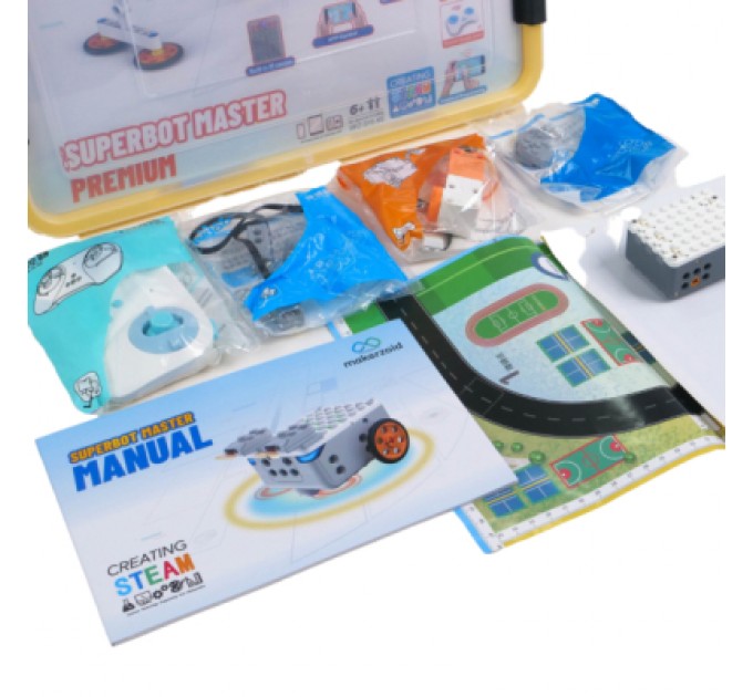 Конструктор Makerzoid Superbot Master Premium (MKZ-SPB-MS)