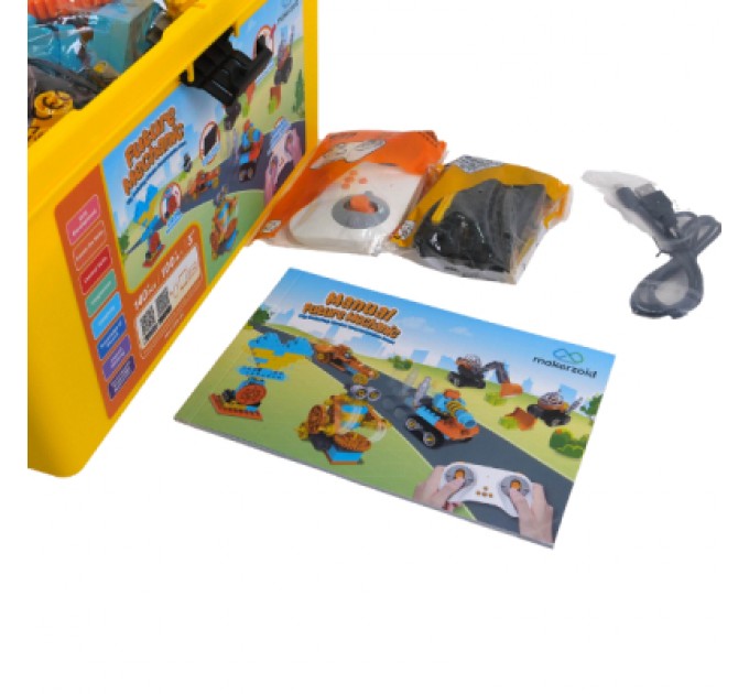 Конструктор Makerzoid Big Bloks - Future Mechanic (Механік май (MKZ-OBK-EC)