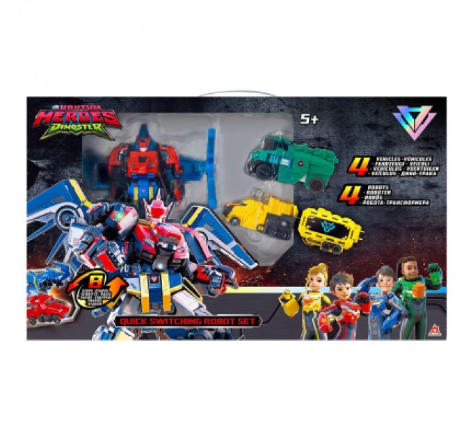 Dinoster Трансформер Dinoster Швидка трансформація (EU580810A)