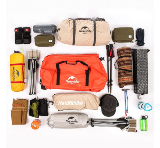 Naturehike Дорожня сумка Naturehike баул водонепроникний NH20FSB03 120 л червона (6927595744345)