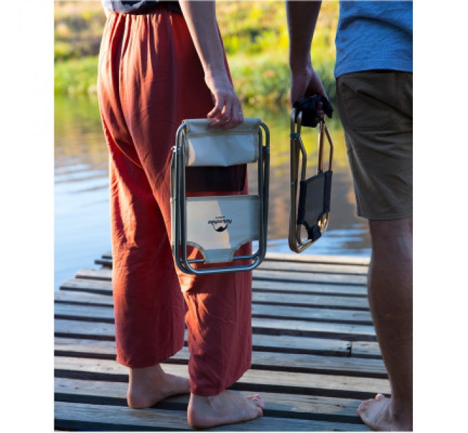 Стілець складаний Naturehike MZ01 NH18M001-Z чорний (6927595733806)