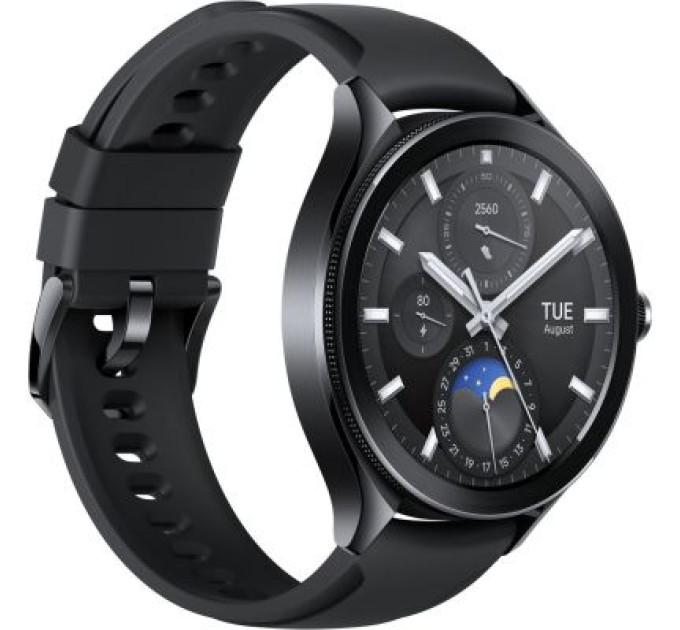 Xiaomi Смарт-годинник Xiaomi Watch 2 Pro Bluetooth Black Case with Black Fluororubber Str (1006732)