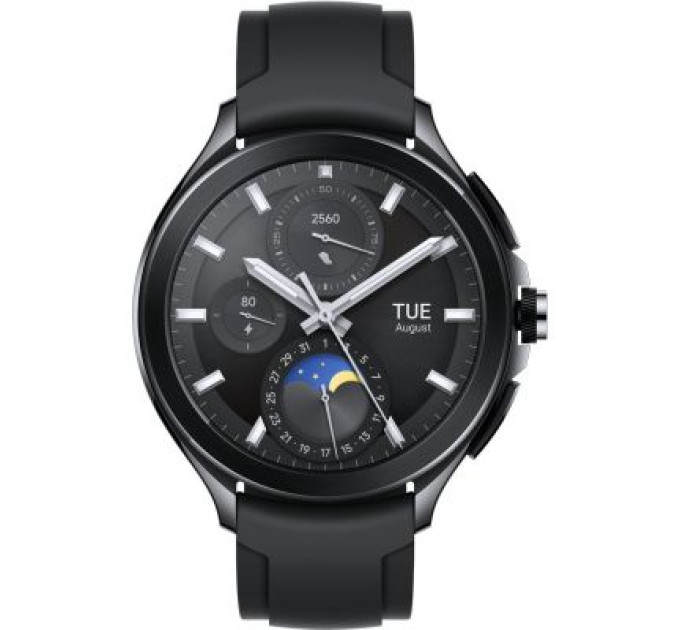 Xiaomi Смарт-годинник Xiaomi Watch 2 Pro Bluetooth Black Case with Black Fluororubber Str (1006732)