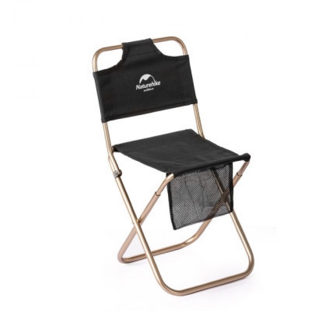 Стілець складаний Naturehike MZ01 NH18M001-Z чорний (6927595733806)