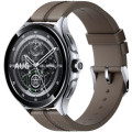 Xiaomi Смарт-годинник Xiaomi Watch 2 Pro Bluetooth Silver Case with Brown Leather Strap (1006733)