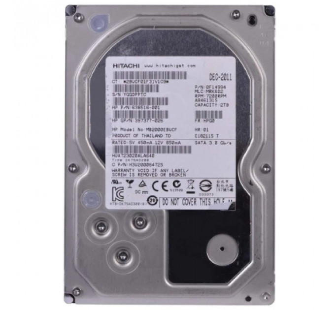 Жорсткий диск 3.5" 3TB WDC Hitachi HGST (# HUA723030ALA640 #)