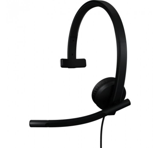 Навушники Logitech H570e Corded for Business Mono Teams USB-A Black (981-001426)