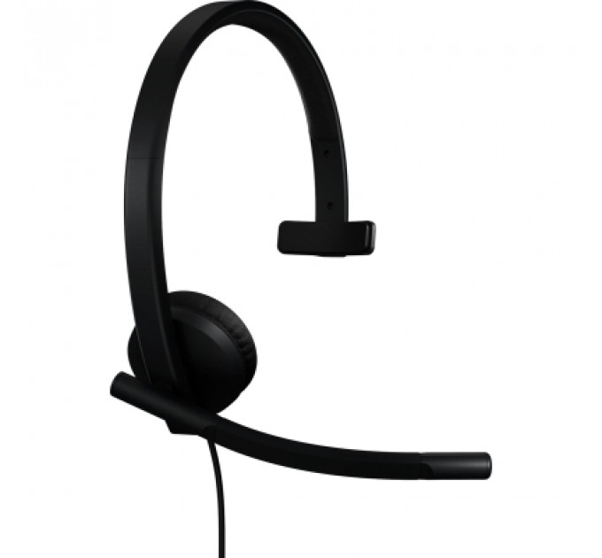 Навушники Logitech H570e Corded for Business Mono Teams USB-A Black (981-001426)
