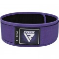 RDX Атлетичний пояс RDX RX1 Weight Lifting Belt Purple S (WBS-RX1PR-S)