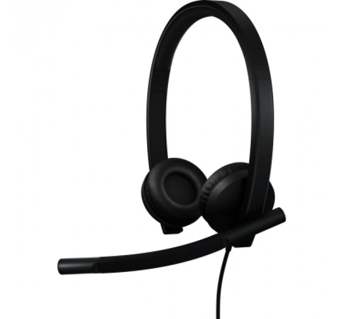 Навушники Logitech H570e Corded for Business Stereo Teams USB-C Black (981-001431)
