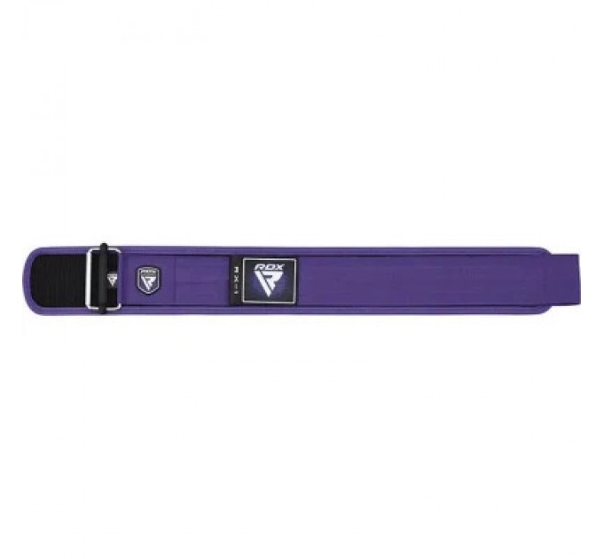 RDX Атлетичний пояс RDX RX1 Weight Lifting Belt Purple S (WBS-RX1PR-S)