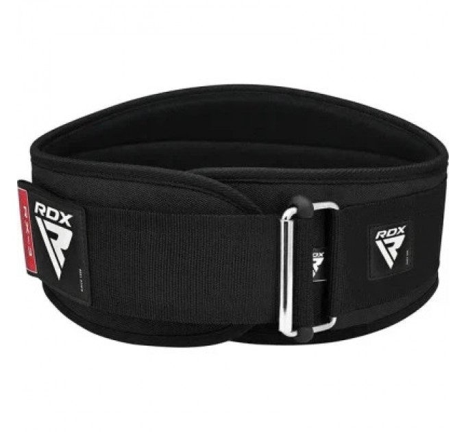 RDX Атлетичний пояс RDX RX3 EVA Curve неопреновий Black XL (WBE-RX3B-XL)