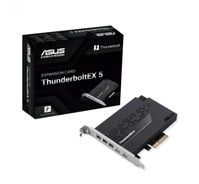 Плата розширення ASUS ThunderboltEX 5 USB Type-C PCIe 4.0 X4 Expansion Card (90MC0E50-M0EAY0)