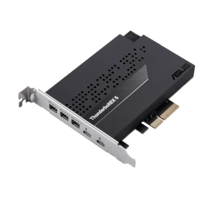 Плата розширення ASUS ThunderboltEX 5 USB Type-C PCIe 4.0 X4 Expansion Card (90MC0E50-M0EAY0)