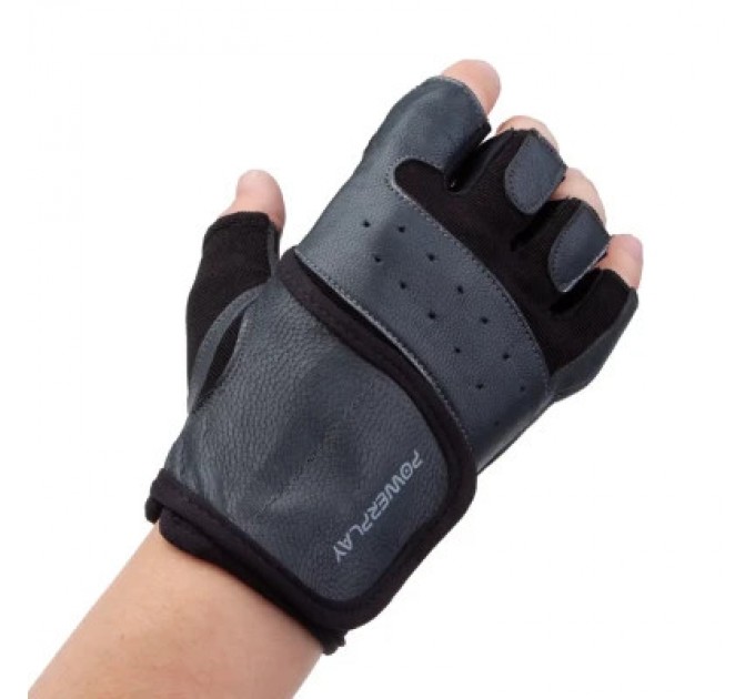 PowerPlay Рукавички для фітнесу PowerPlay 2229 Чорні XL (PP_2229_XL_Black)