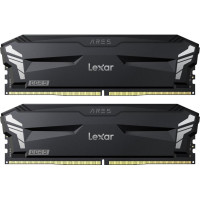 Модуль пам'яті для комп'ютера DDR5 32GB (2x16GB) 6000 MHz Ares Black Lexar (LD5U16G60C320A-RGD)