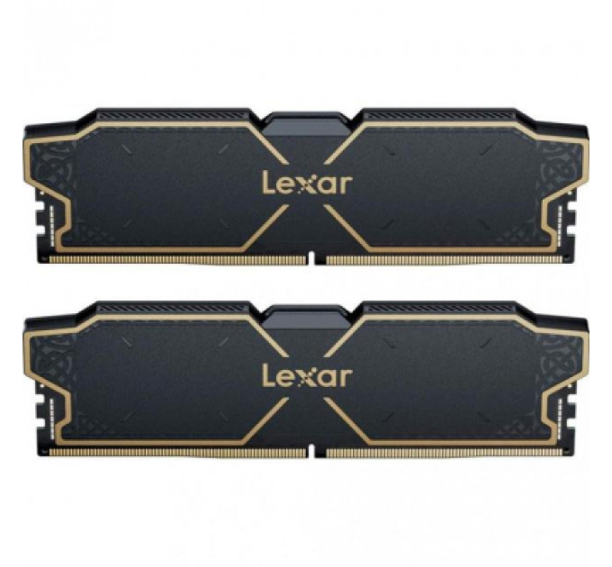 Модуль пам'яті для комп'ютера DDR5 32GB (2x16GB) 6000 MHz Thor RGB Lexar (LD5U16G60C38BG-RGD)