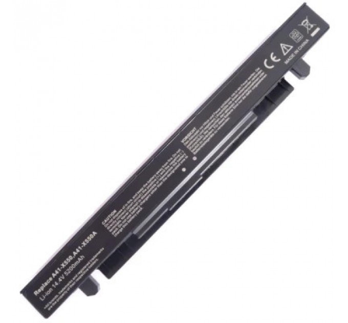 Акумулятор до ноутбука Asus X450 A41-X550A, 2950mAh (44Wh), 4cell, 15V, Li-ion AlSoft (A47758)