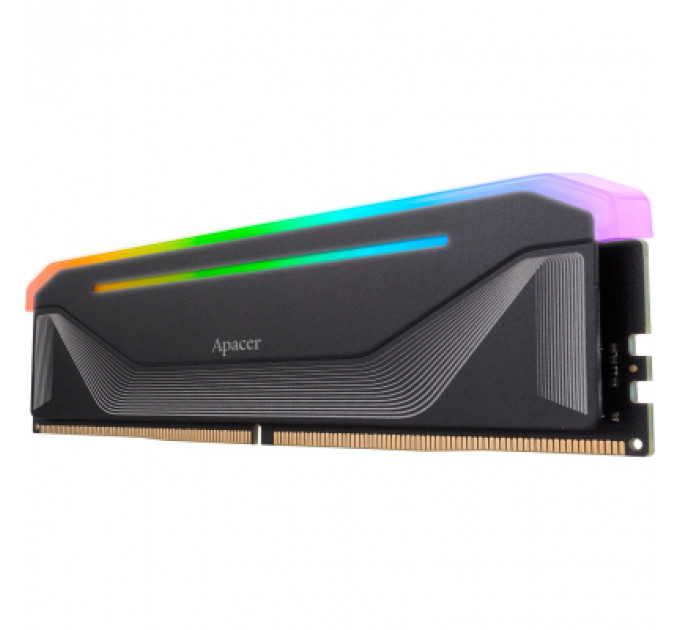 Модуль пам'яті для комп'ютера DDR5 32GB (2x16GB) 5600 MHz NOX RGB Black Apacer (AH5U32G56C522NBAA-2)