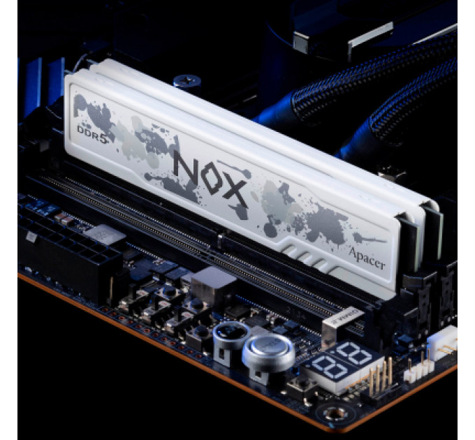 Модуль пам'яті для комп'ютера DDR5 32GB (2x16GB) 5600 MHz NOX White Apacer (AH5U32G56C522MWAA-2)