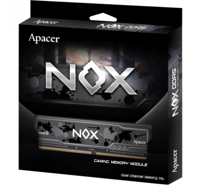 Модуль пам'яті для комп'ютера DDR5 32GB (2x16GB) 6000 MHz NOX Apacer (AH5U32G60C622MBAA-2)