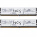Модуль пам'яті для комп'ютера DDR5 32GB (2x16GB) 6000 MHz NOX White Apacer (AH5U32G60C622MWAA-2)